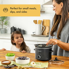Crock-Pot glass lid detail with handle, clear view for monitoring food and maintaining heat