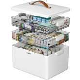 CTIME front view closed showing compact organized storage and easy placement