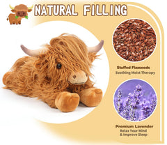 Cuckool lavender pouch detail inside plush highlighting calming scent