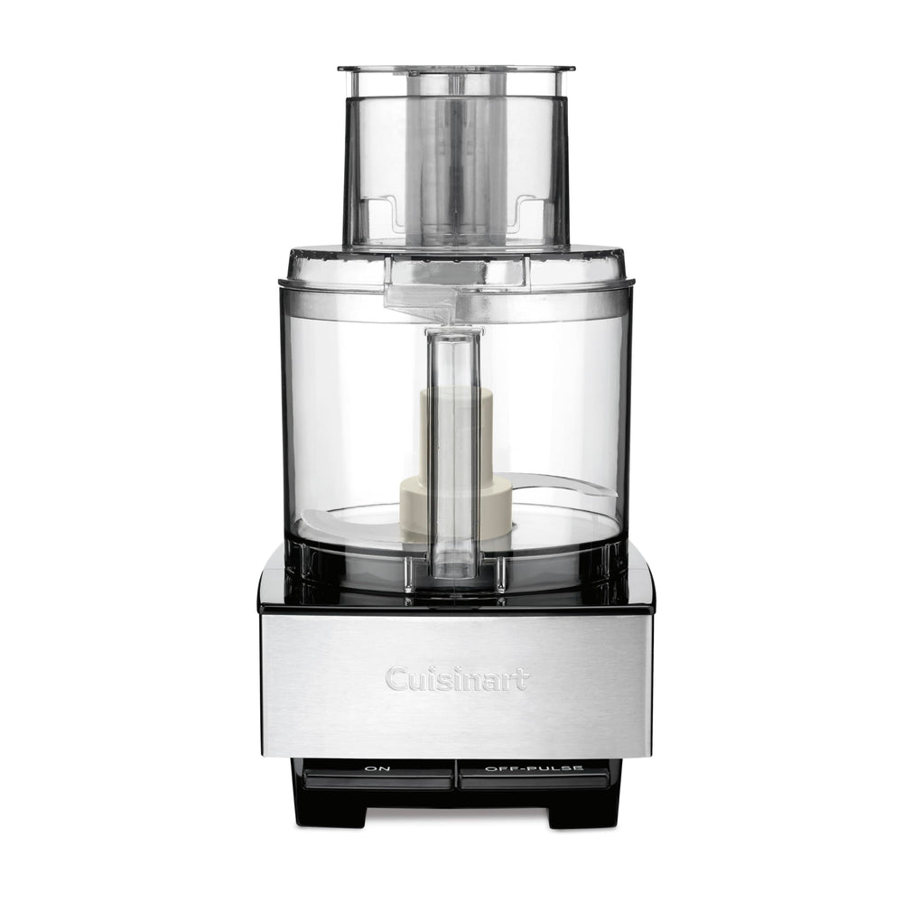Cuisinart 14-cup front view stainless steel, durable prep performance