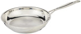 Cuisinart 8-inch skillet front view showing mirror finish and cooking surface benefit: professional look