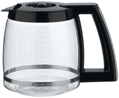 Cuisinart front view of 14-cup carafe showing clean design and easy replacement