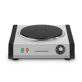 Cuisinart CB-30P1 front view stainless steel housing showing controls and benefits