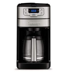 Cuisinart gold-tone filter and charcoal filter detail for cleaner tasting coffee