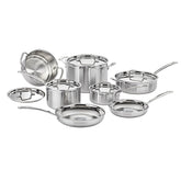 Cuisinart front packaging showing full 12-piece set and organized layout