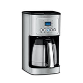 Cuisinart front view with thermal carafe showing insulated benefit