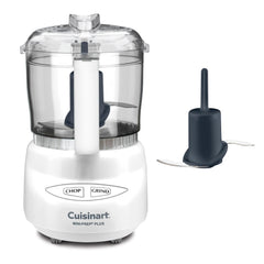 Cuisinart front view showing compact 3-cup processor and control pad for easy prep
