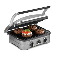 Cuisinart Griddler front view closed showing compact countertop convenience