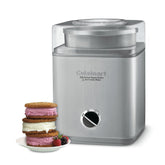 Cuisinart front view showing stainless steel finish and controls, professional look
