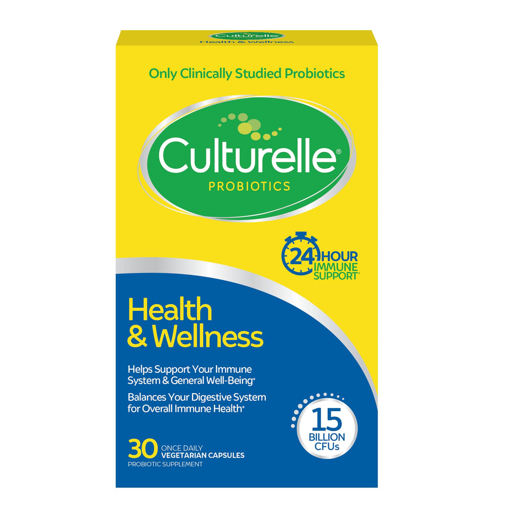 Culturelle front packaging showing product name and 30-count benefit
