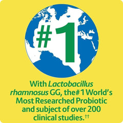 Ingredient label highlighting Lactobacillus rhamnosus GG for trust