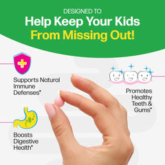 Open Culturelle bottle with chewables visible for convenience