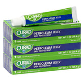 Curad front packaging showing 1 oz tube and clear labeling for quick access