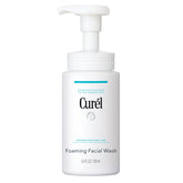 Curel foaming face wash front packaging showing brand and benefit