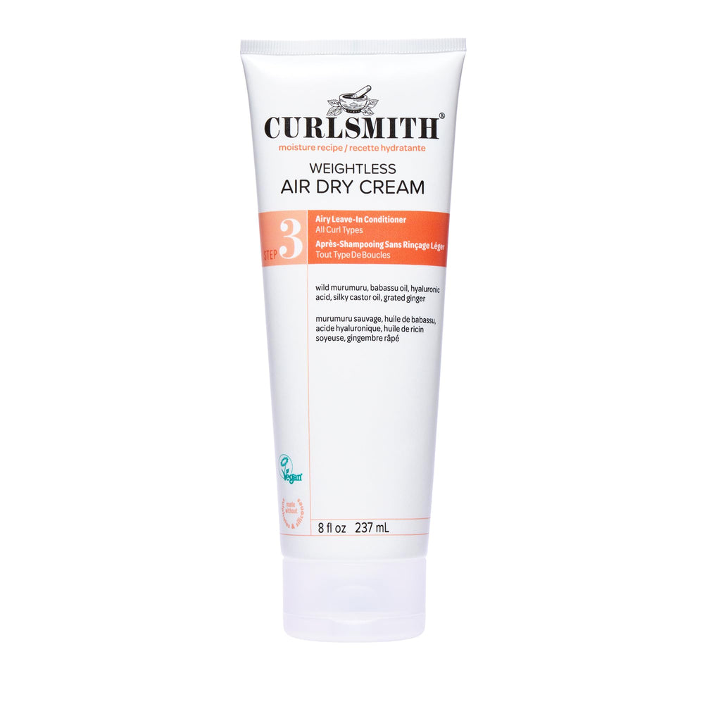 CURLSMITH front packaging showing product and lightweight benefit