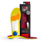 currex RunPro insoles front packaging showing product benefits and size