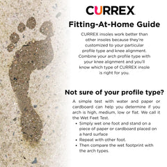 CURREX PORON foam cross-section offering shock absorption and rebound