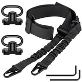 CVLIFE front view of two-point sling pack showing components and benefit of ready-to-install