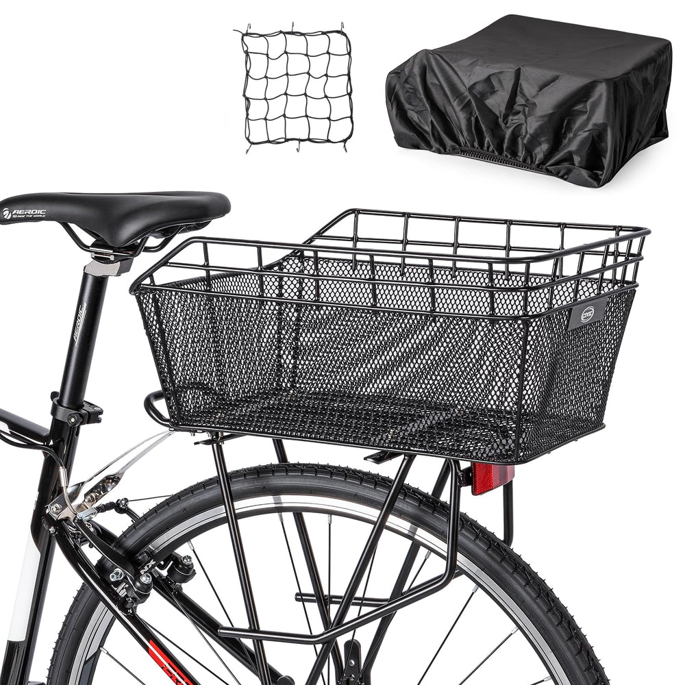 CXWXC rear basket front view showing sturdy open cargo space and easy loading