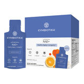 CYMBIOTIKA front packaging showing box and packets for easy identification and storage