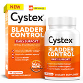 Cystex front packaging showing bottle and branding for quick identification and trust