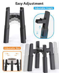 CZPET close-up of hand-tightened screw joint highlighting secure adjustability benefit