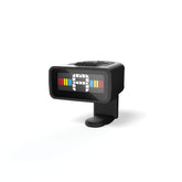 D'Addario micro tuner front view showing compact design and discreet profile benefit