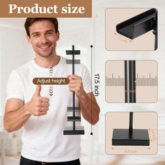 dakewang closeup of height adjustment mechanism showing easy customization benefit