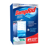 DampRid front package showing 16 oz bags and linen scent benefit