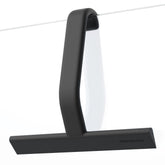 dancemoon front view of JustHang squeegee showing sleek profile and compact benefit