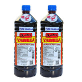 Danncy front view of two bottles showcasing volume and authentic Mexican vanilla benefit
