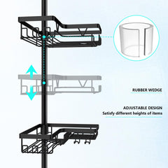 DAOYA basket close-up drainage detail prevents soap scum build-up