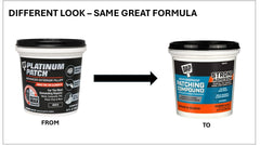 DAP Weatherproof Patching Compound open tub texture illustrating smooth, sandable finish