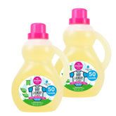Dapple front bottle showing label and gentle plant-powered claim for clean clothes