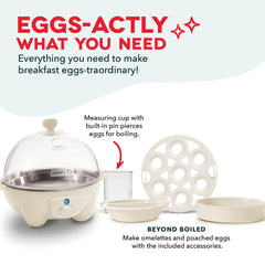 DASH omelet bowl close-up highlighting easy single-serve cooking