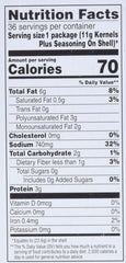 David close-up of seasoned seed texture highlighting crunchy coating and savory flavor