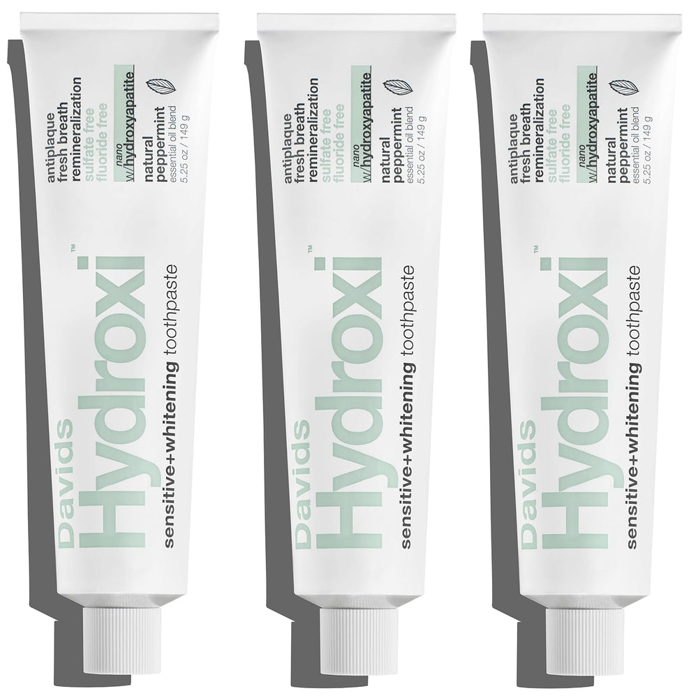 Davids front tube view showing branding and peppermint benefit