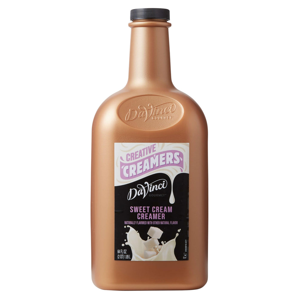 DaVinci Gourmet front bottle showing product and serving suggestion benefit