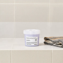 Davines conditioner cream texture closeup showing rich hydration
