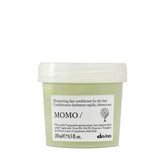 Davines MOMO front packaging showing product and immediate hydration benefit