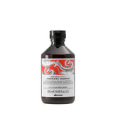 Davines bottle front view showing Naturaltech Energizing Shampoo for balanced cleansing and fuller-looking hair