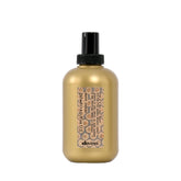 Davines product front packaging showing bottle and label, professional presentation benefit