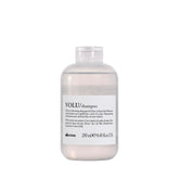 Davines VOLU front bottle showing clean design and volumizing benefit