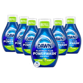 Dawn Platinum Powerwash apple front packaging showing volume and benefit