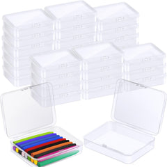 Dcocdeely front packaging showing 30 clear crayon boxes and benefits