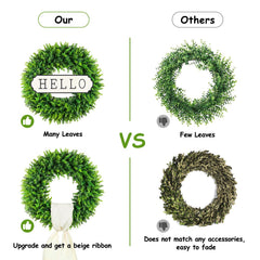 DDHS detached hello sign shown for easy seasonal customization