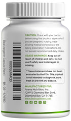 DEAL SUPPLEMENT bottle with cap open revealing capsules for easy daily dosing