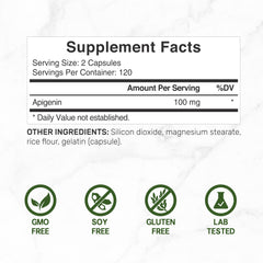 DEAL SUPPLEMENT powdered chamomile extract texture illustrating concentrated apigenin
