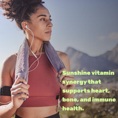 DEAL SUPPLEMENT label and supplement facts displaying D3 5000 IU and K2 MK7