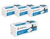 Dealmed front packaging showing 4x4 gauze and count, clear product view and convenience